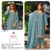 D 2411 A To D By Deepsy Satin Chiffon Pakistani Suits 